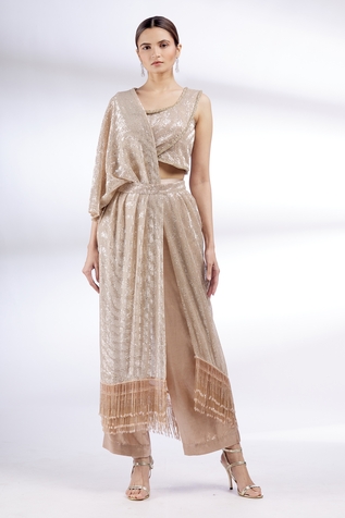 Buy Designer Women's Draped Pants for Bride