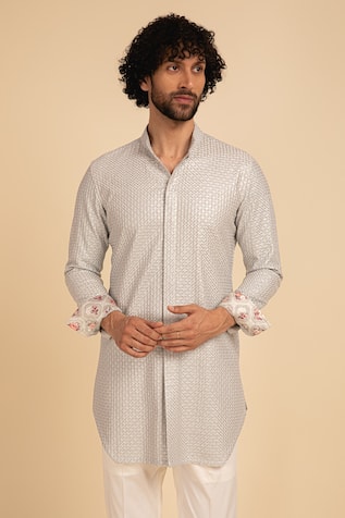 Chanderi Silk Kurta Set 