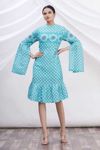 MR. Ajay Kumar Cotton Printed Dress 