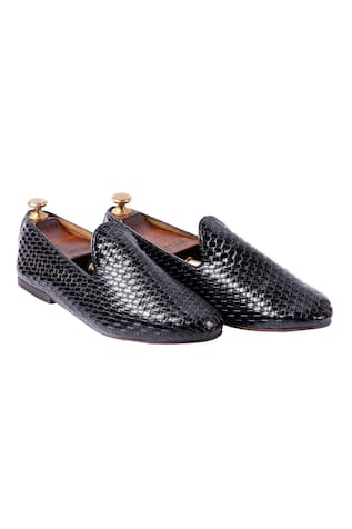 Handcrafted Textured Loafers