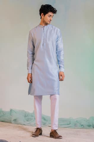 Chanderi Kurta & Pant Set 