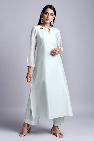 Anantaa by Roohi Silk Chanderi Kurta