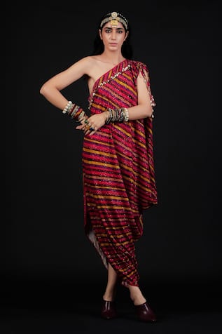 Rasa One Shoulder Dress 