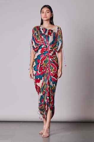 Saaksha & Kinni Printed Kaftan Dress 