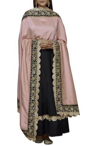 Silk Anarkali with Dupatta 