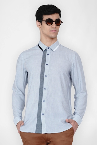 Lacquer Embassy Striped Casual Shirt
