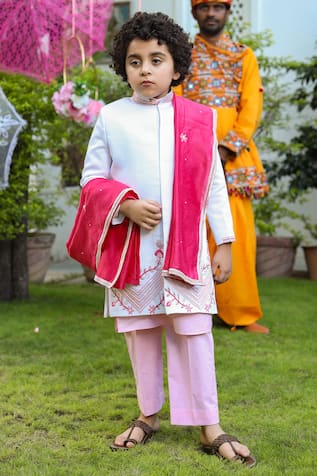 Littleens Shafqat Sherwani Set 