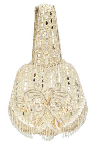Crystal Embroidered Potli 