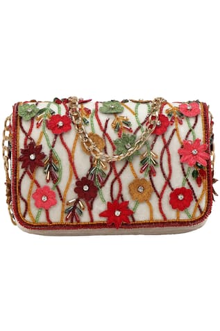 Miracle Garden Embroidered Clutch 