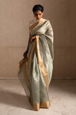 Priyanka Raajiv Silk Chanderi Saree 