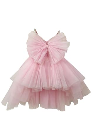 Tulle High-Low Dress 