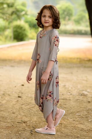 Linen Printed Jumpsuit 