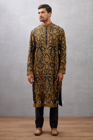 Nisha Mir Handwoven Chanderi Kurta Set 