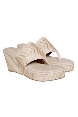 Chamcham Slip On Wedges 
