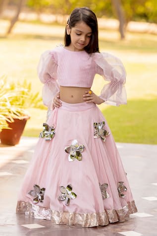 Tara Mogra Embellished Lehenga Set 
