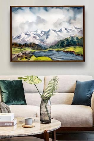 Scenery Print Canvas Painting 