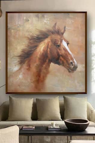 Horse Handmade Painting 