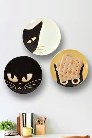 Cat Handmade Painting Set of 3 