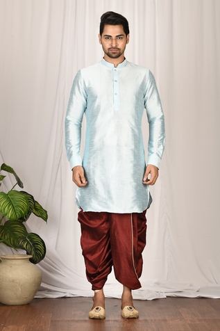 Aryavir Malhotra Silk Draped Dhoti
