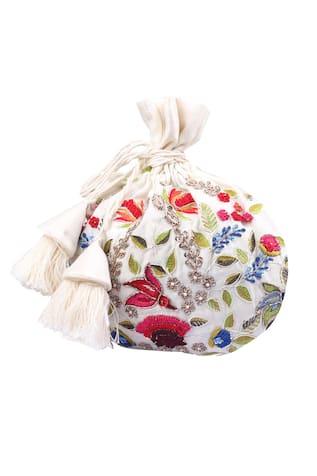 Priyanka Jain Chanderi Potli Bag 