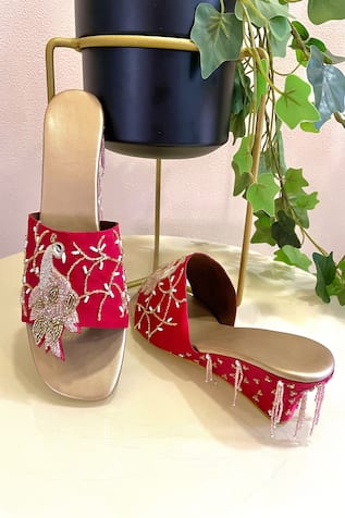 Morni Embellished Wedges 