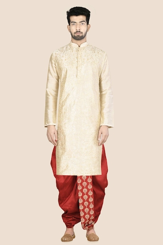 Aryavir Malhotra Embroidered Dhoti Pant