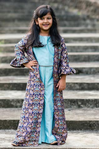 Brocade Jacket & Pant Set 