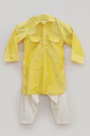 Chanderi Kurta Set 