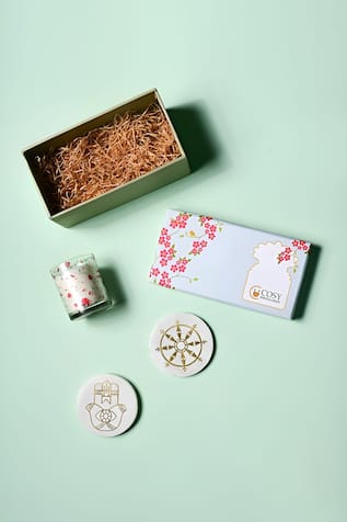 Opulence Gift Box With Vanilla Floral Jar Candle 