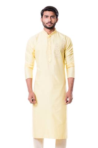 Cotton Silk Kurta Set 