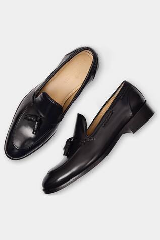 Hand Painted Tassel Loafers