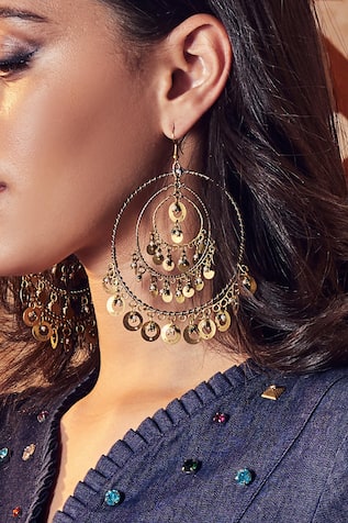 Jhoomer Handmade Chandbalis 
