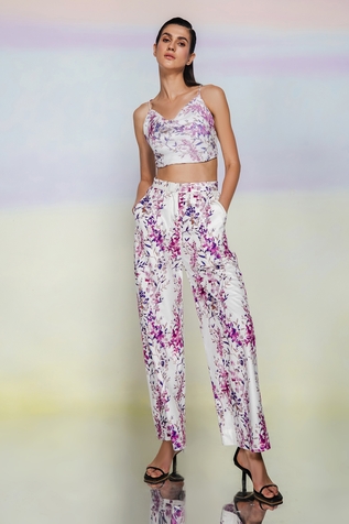 July Issue Pearl Crop Top & Pant Set