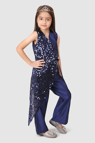 Kid Wear] 2 Design Girl Slim Cut Long Pants (Plain & Polka Dot) / Seluar  Slim Cut Panjang Polka Dot Budak Perempuan