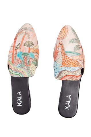 Twiga & Tembo Fauna Print Mules 