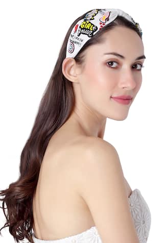 Alba Bead & Stone Work Hairband 