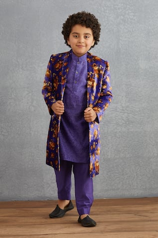 Jamuni Kshitij Jacket & Kurta Set 