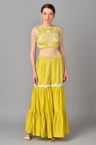 Embroidered Sharara Set 
