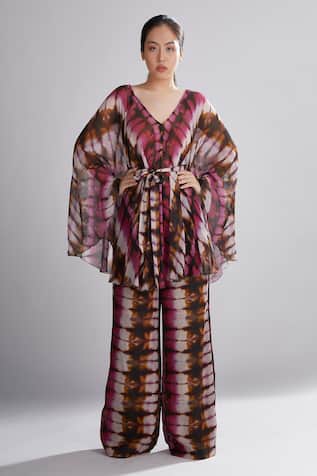 Cotton Silk Printed Palazzos For Kids