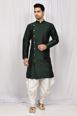 Arihant Rai Sinha Button Down Kurta & Dhoti Pant Set