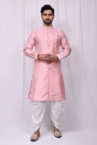 Samyukta Singhania Front Open Kurta & Dhoti Pant Set