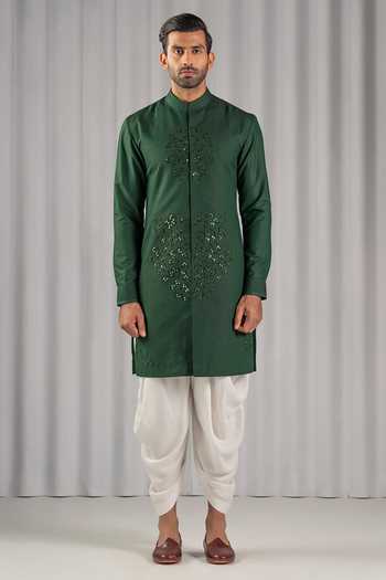 Punit Arora Embroidered Kurta & Dhoti Pant Set 