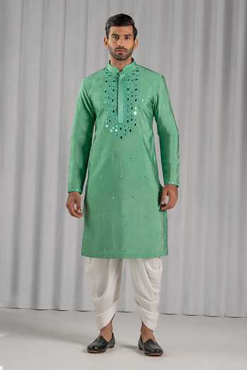 Punit Arora Embroidered Kurta & Dhoti Pant Set 