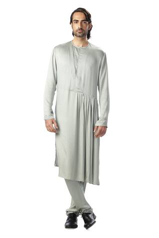 Silk Kurta & Churidar 