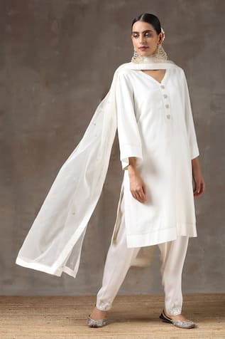 Embroidered Kurta Set For Kids