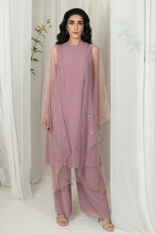 Lavanya Ahuja Draped Kurta & Pant Set