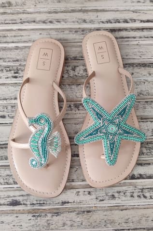 Larry Seahorse & Starfish Sandals