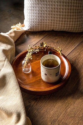 Fiori Round Tray 