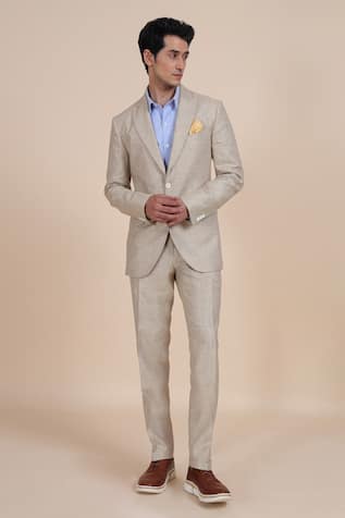 Linen Suit & Pant Set 