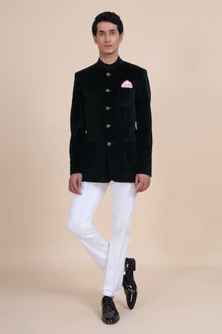 Velvet Bandhgala 